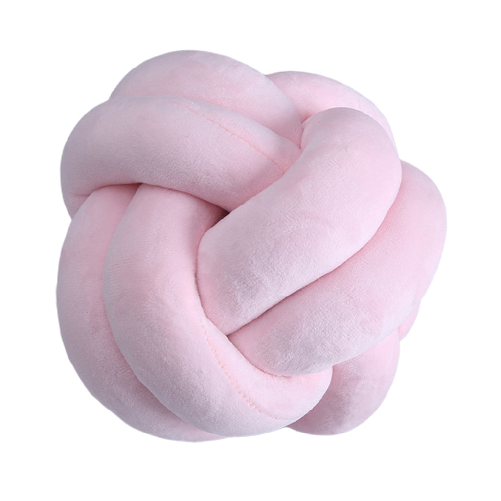 Plush Knot Cushion Pillow