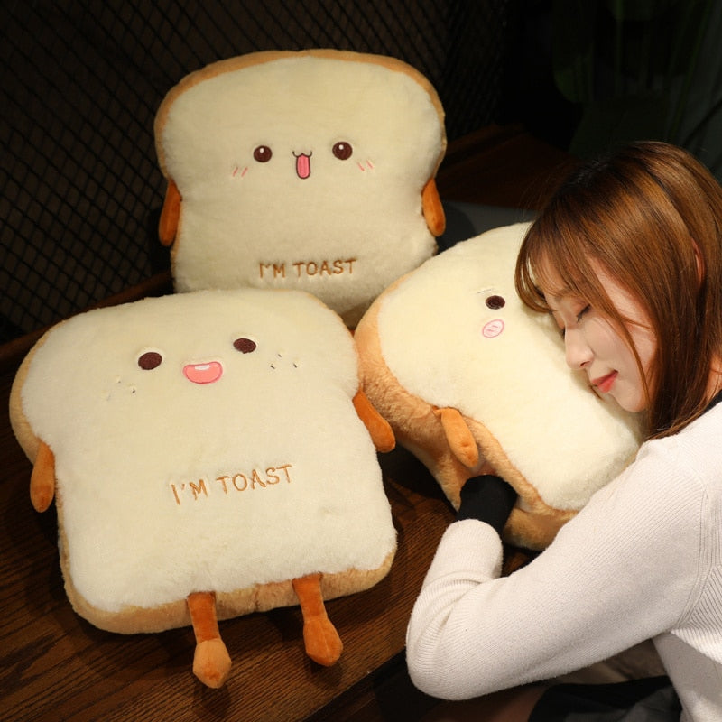 Plush Bread Pillow