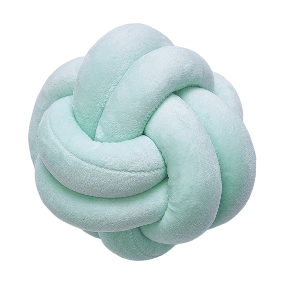 Plush Knot Cushion Pillow