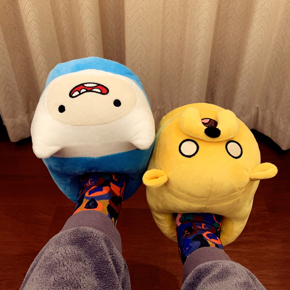 Finn, Jake and BMO Slippers