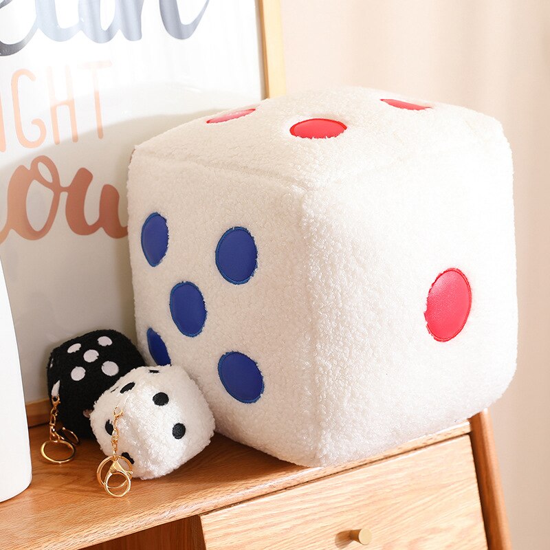 Dice Plush Pillow
