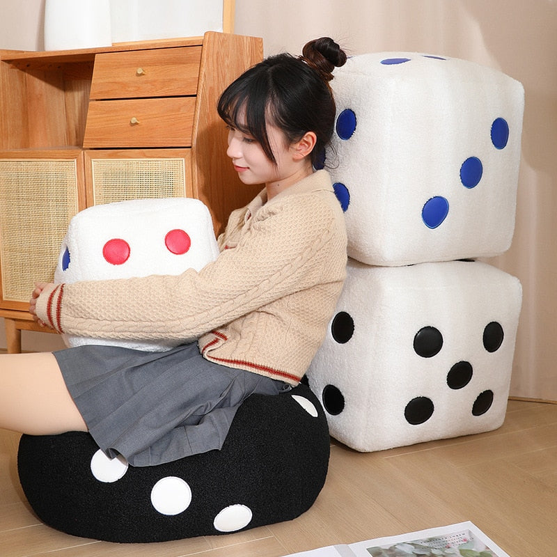 Dice Plush Pillow
