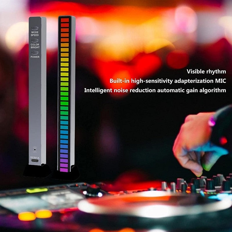 RGB LED Strip Light Music Sound Control