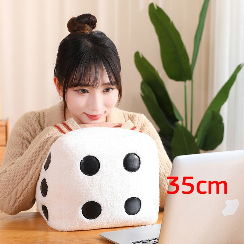 Dice Plush Pillow