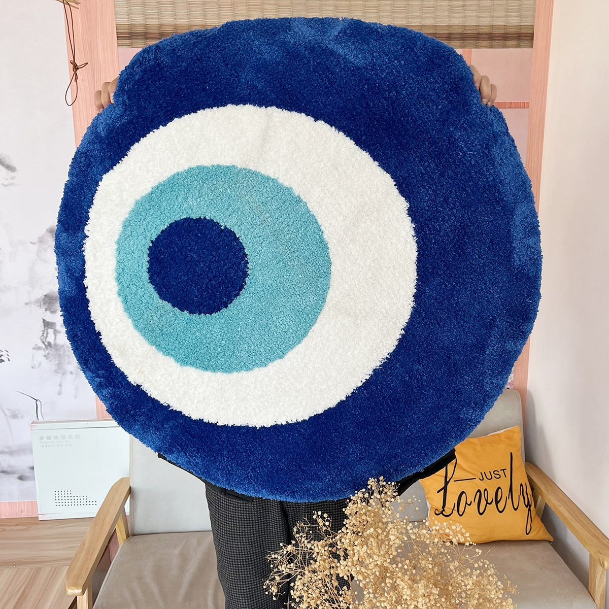 Evil Eye Rug (Different Colors)