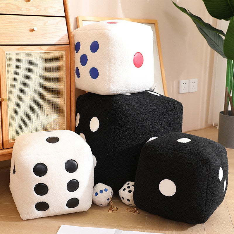 Dice Plush Pillow