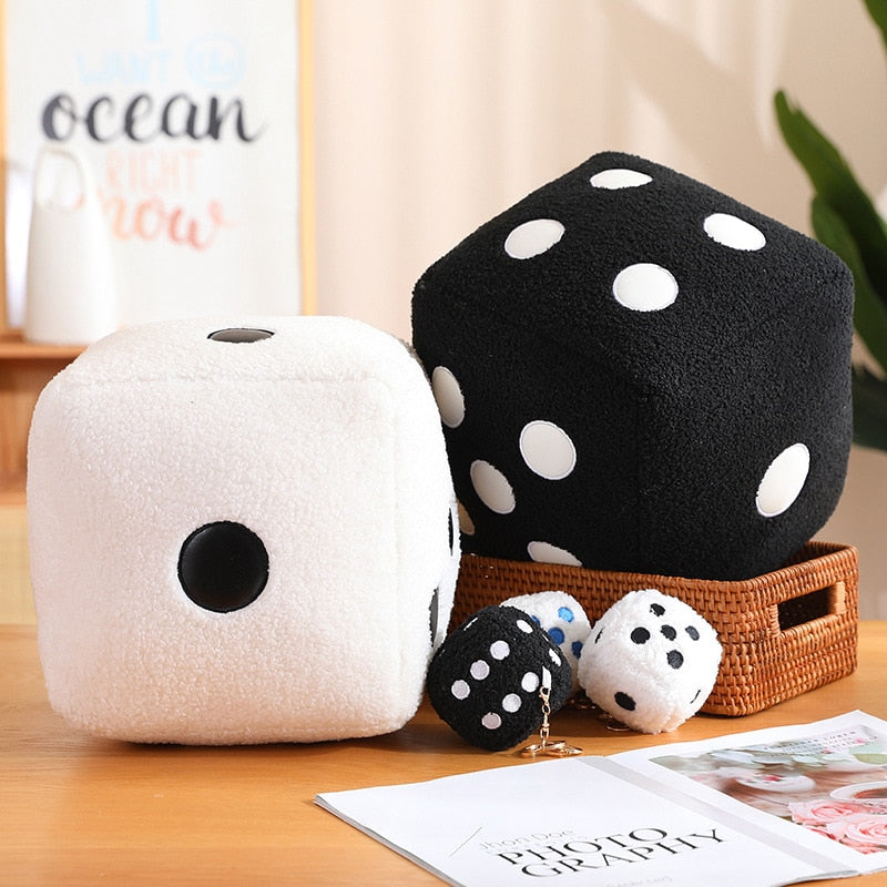 Dice Plush Pillow