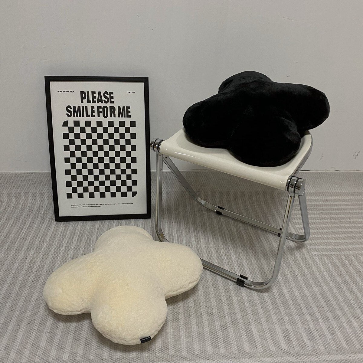 Simple Flower Pillow Sofa Cushion Home