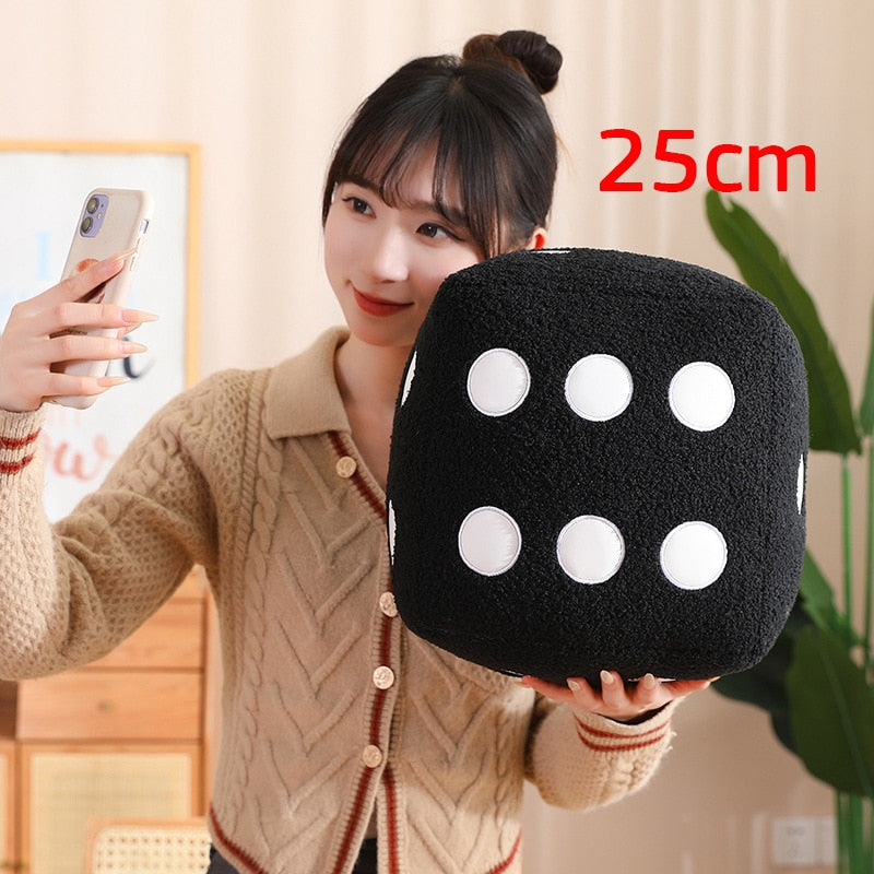 Dice Plush Pillow