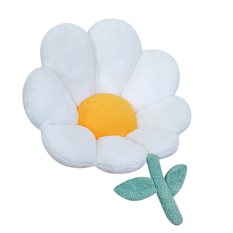 Flower Backrest Sofa Pillow
