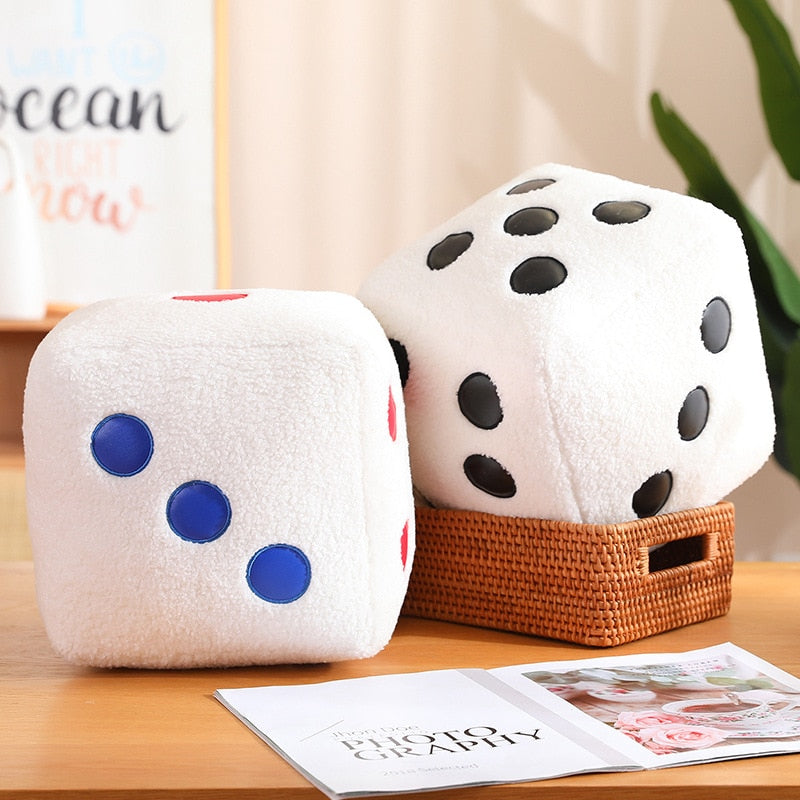 Dice Plush Pillow