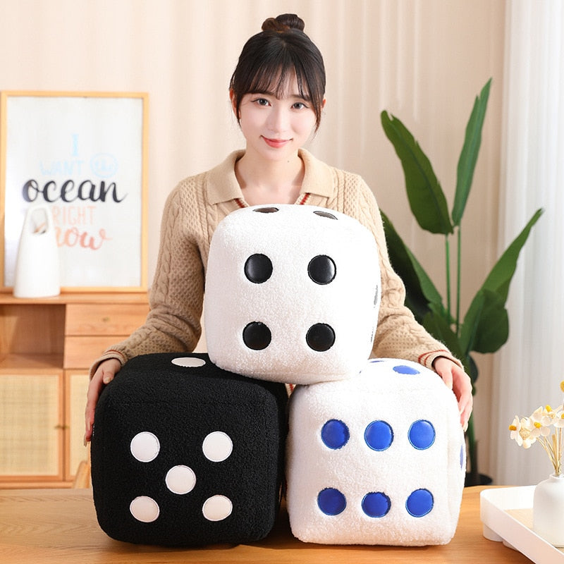 Dice Plush Pillow
